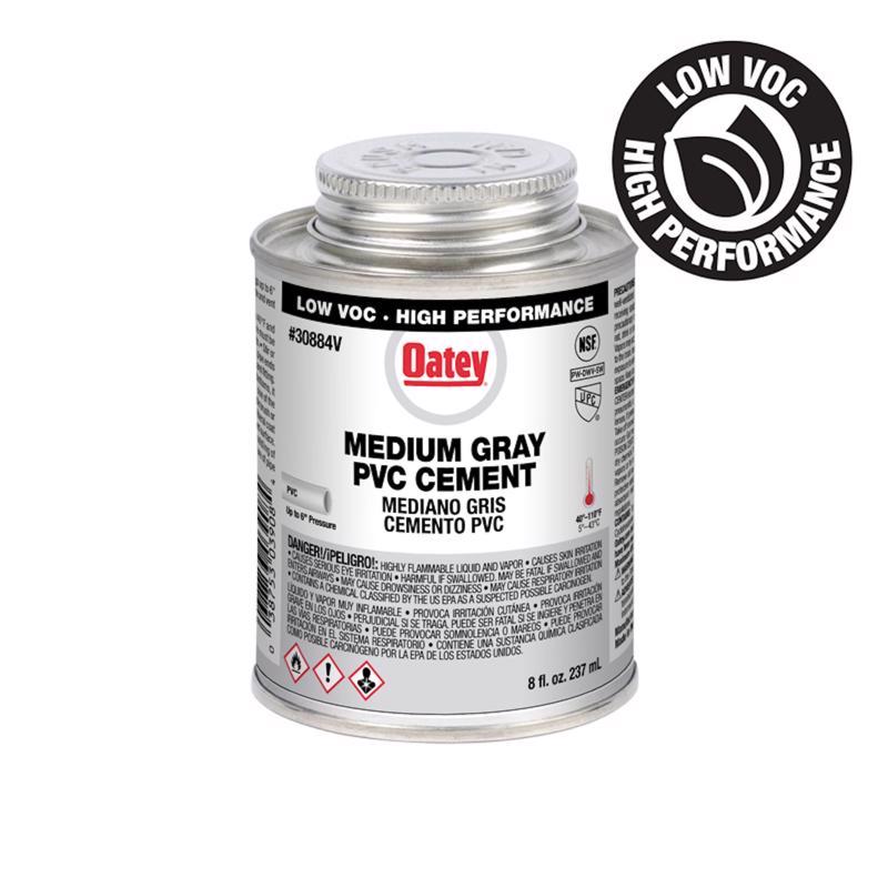 OATEY - Oatey Gray Cement For PVC 8 oz [30884V]