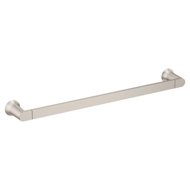 MOEN - Moen Genta Brushed Nickel Silver Towel Bar 18 in. L Zinc