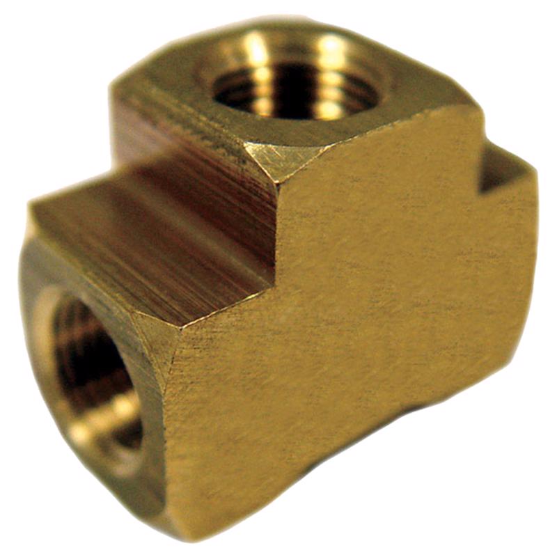 0 - 1/2 in. FPT X 3/8 in. D FPT Brass Tee - Case of 5