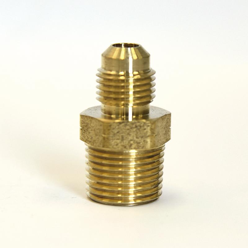 ATC - ATC 5/16 in. Flare X 3/8 in. D MPT Brass Adapter - Case of 5