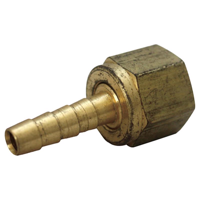 0 - Brass 1/4 in. D X 3/8 in. D Adapter 1 pk - Case of 5 [6JC126310701051]