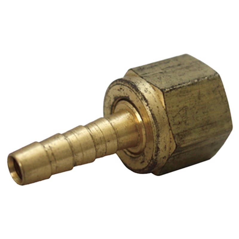 0 - Brass 3/8 in. D X 3/8 in. D Adapter 1 pk - Case of 5 [6JC126310701052]