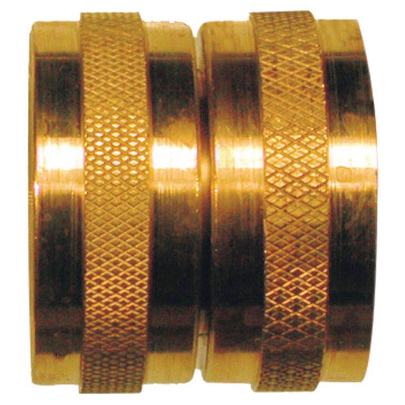 0 - Brass 3/4 in. D X 3/4 in. D Female Swivel Hose Adapter 1 pk - Case of 5