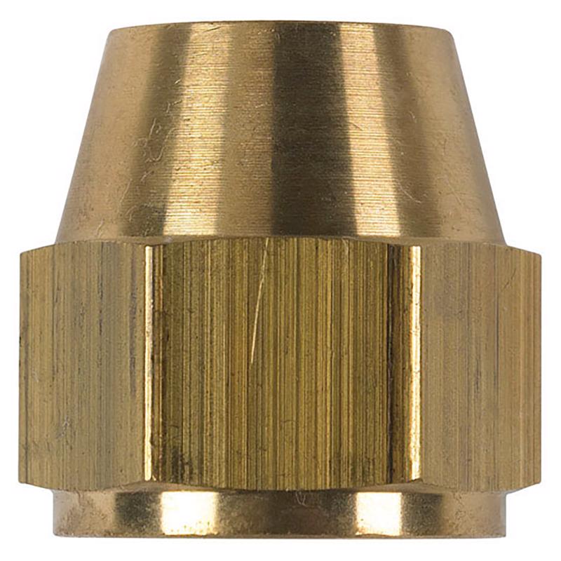 0 - 5/8 in. Flare Brass Nut - Case of 5