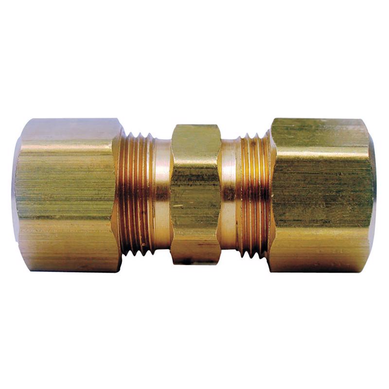 0 - 7/8 in. Compression X 7/8 in. D Compression Yellow Brass Union - Case of 5