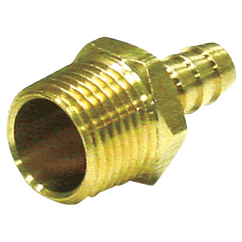 0 - Brass 1/4 in. D X 3/8 in. D Adapter 1 pk - Case of 5 [6JC126310701117]