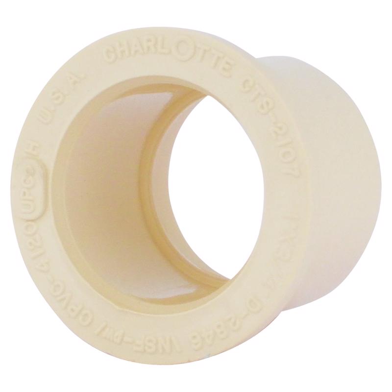 CHARLOTTE PIPE - Charlotte Pipe FlowGuard 1 in. Spigot X 3/4 in. D Socket CPVC Reducing Bushing