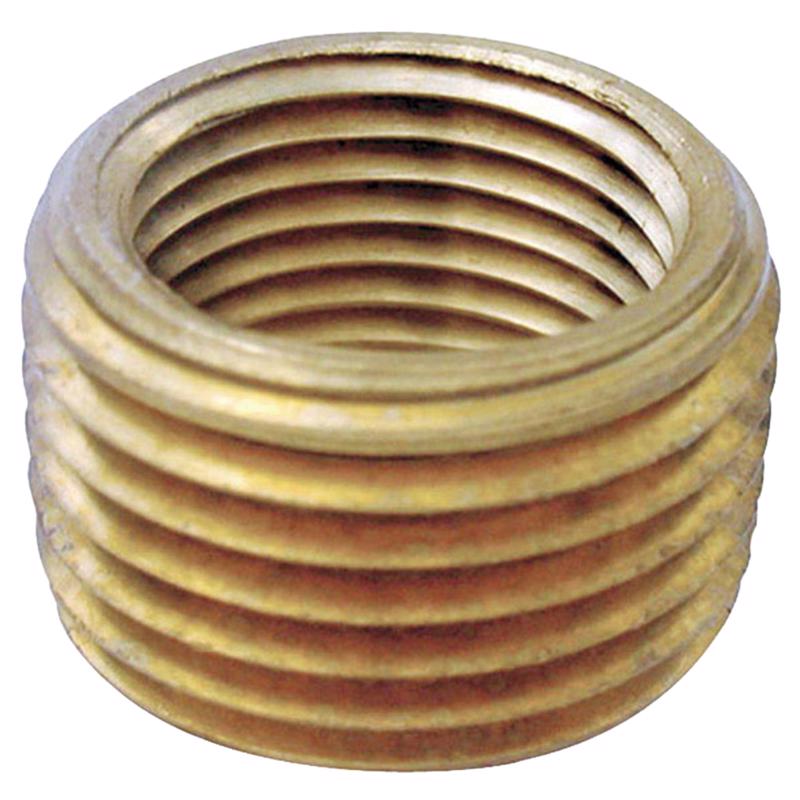 0 - 1/2 in. MPT X 3/8 in. D FPT Brass Pipe Face Bushing - Case of 5