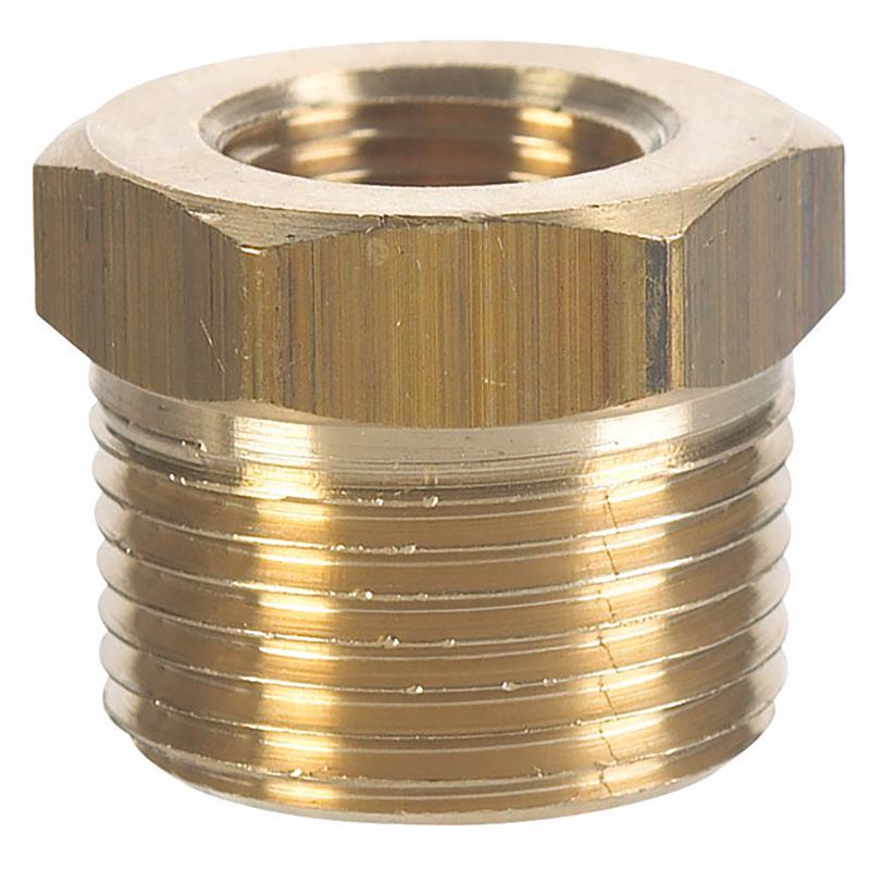 0 - 1/4 in. MPT X 1/8 in. D FPT Brass Hex Bushing - Case of 5