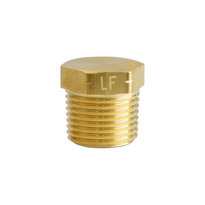 ATC - ATC 3/8 in. MPT Brass Hex Head Plug - Case of 5