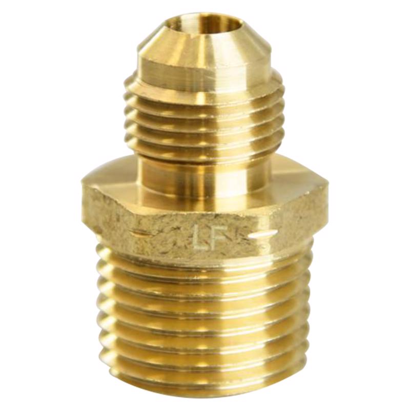 ATC - ATC 3/8 in. Flare X 1/2 in. D Male Brass Adapter - Case of 5