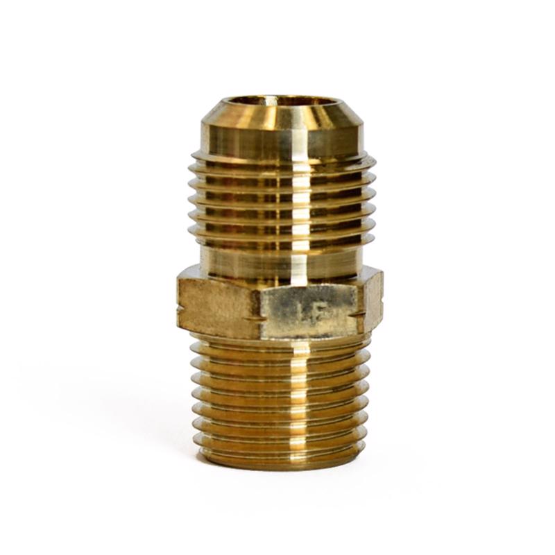 ATC - ATC 5/8 in. Flare X 1/2 in. D Male Brass Adapter - Case of 5