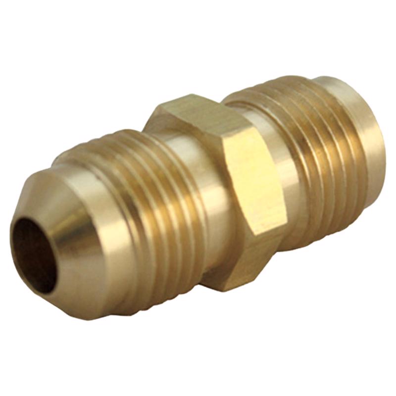 0 - 1/2 in. Flare X 3/8 in. D Flare Brass Reducing Union - Case of 5