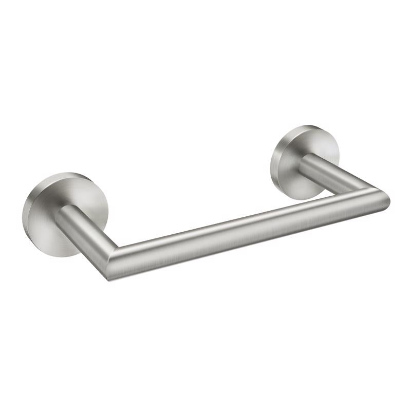 MOEN - Moen Arlys Brushed Nickel Silver Towel Bar 7-1/4 in. L Zinc