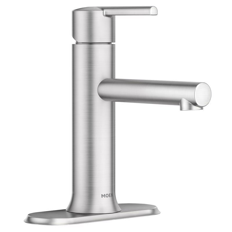 MOEN - Moen Arlys Brushed Nickel Bathroom Faucet 4 in.