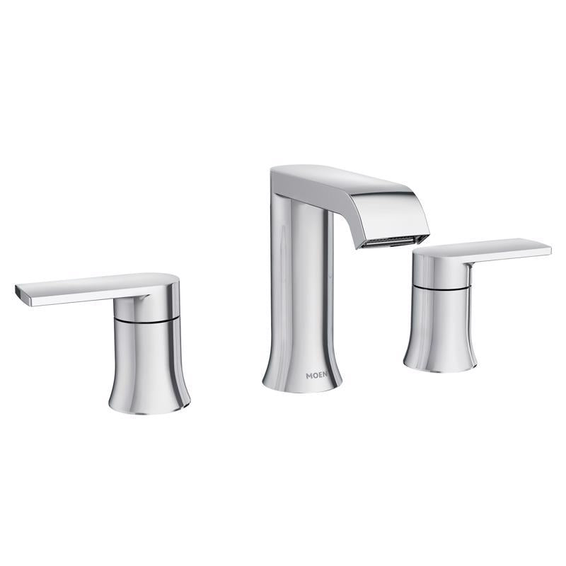 MOEN - Moen Genta Chrome Widespread Bathroom Sink Faucet 8 - 16 in.