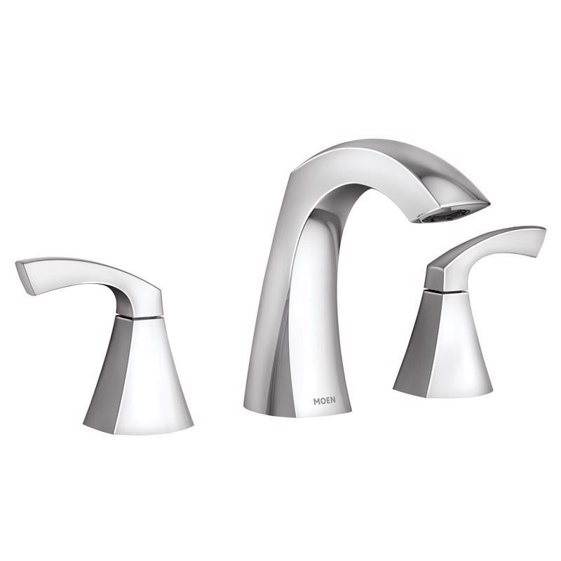 MOEN - Moen Lindor Chrome Widespread Bathroom Sink Faucet 8 - 16 in.