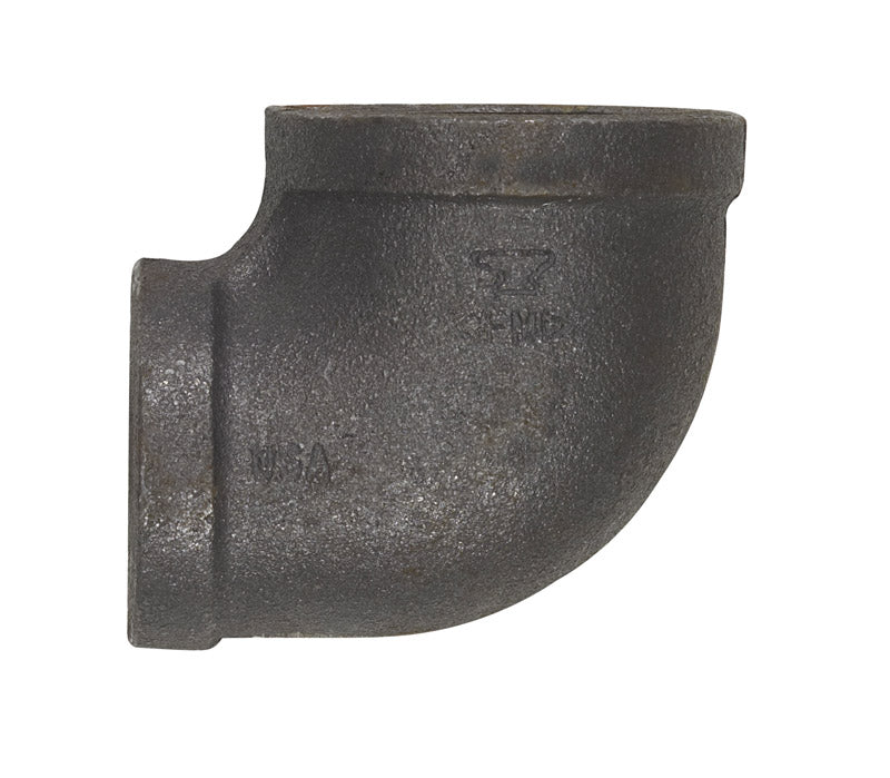 ANVIL - Anvil 1-1/4 in. FPT X 1 in. D FPT Black Malleable Iron Elbow