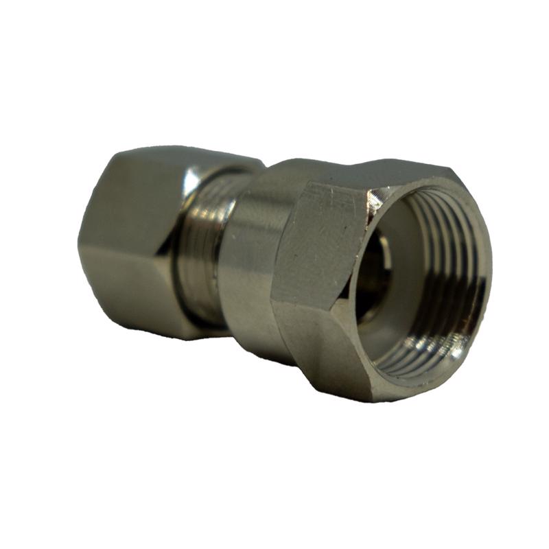 ANDERSON METALS - Anderson Metals 1/2 in. Compression in. X 3/8 in. D Male Compression Brass Adapter