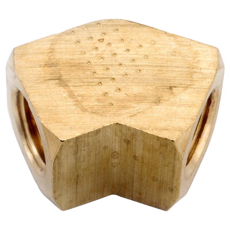 ANDERSON METALS - Anderson Metals 1/4 in. FIP in. X 1/4 in. D Brass 45 Degree Elbow