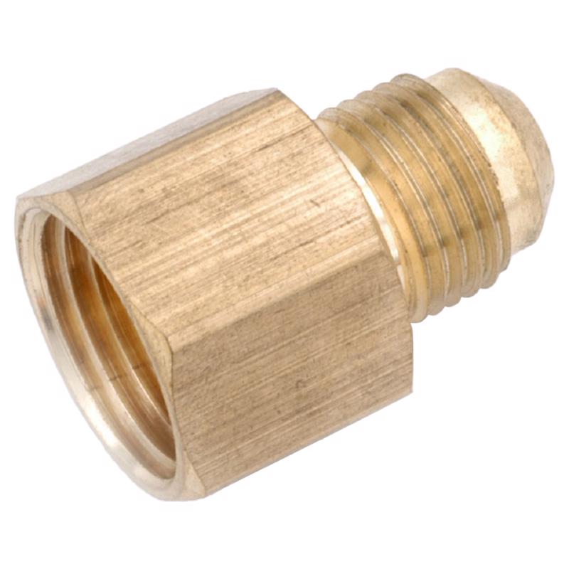 ANDERSON METALS - Anderson Metals 5/8 in. Flare Adapter in. X 3/4 in. D FIP Brass Coupling