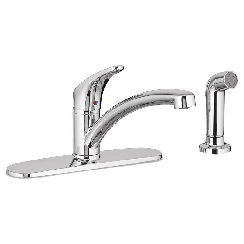 AMERICAN STANDARD - American Standard Colony Pro One Handle Polished Chrome Motion Sensing Kitchen Faucet Side Sprayer I