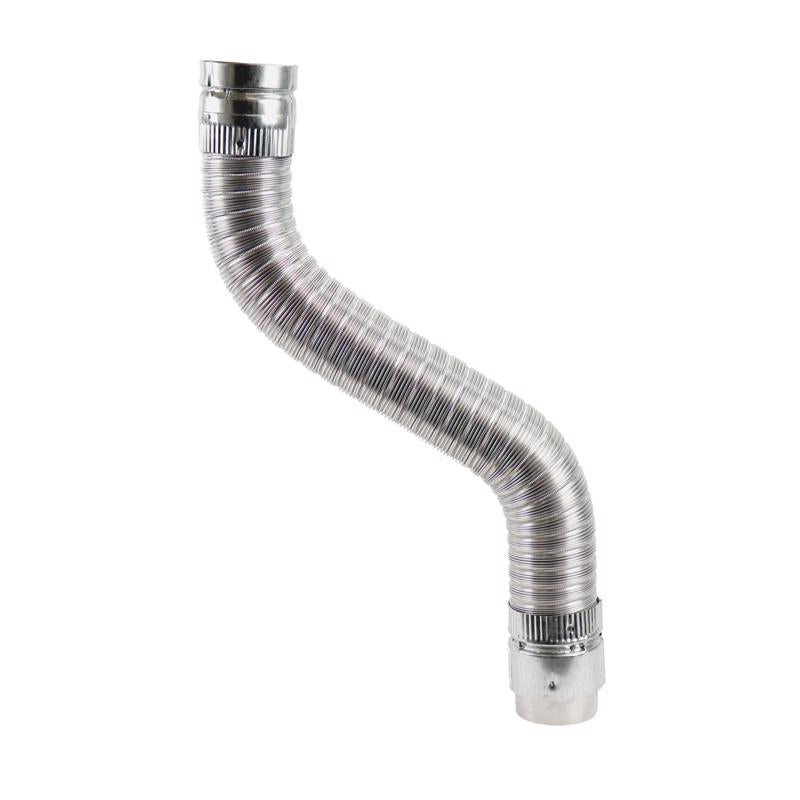 SELKIRK - Selkirk 3 in. D X 42 in. L Aluminum/Galvanized Steel Gas Vent Connector