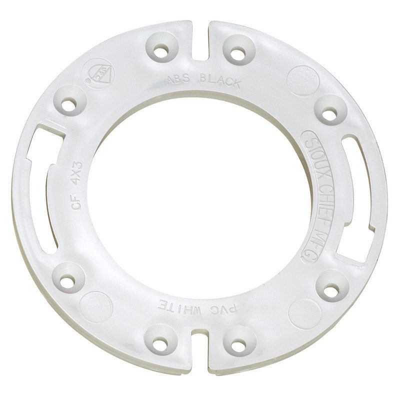 SIOUX CHIEF - Sioux Chief Raise-A-Ring PVC Closet Flange Extension Ring