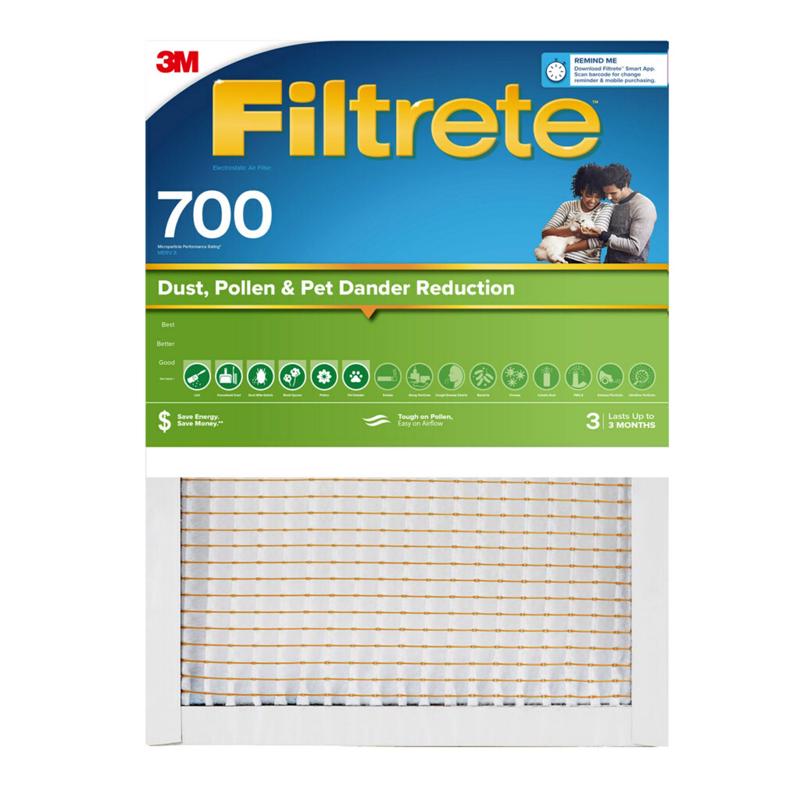FILTRETE - Filtrete 16 in. W X 25 in. H X 1 in. D Fiberglass 8 MERV Pleated Air Filter 1 pk - Case of 4