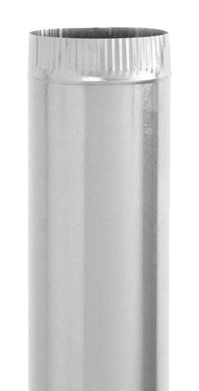 IMPERIAL - Imperial 3 in. D X 24 in. L Galvanized Steel Furnace Pipe - Case of 10 [GV1815]