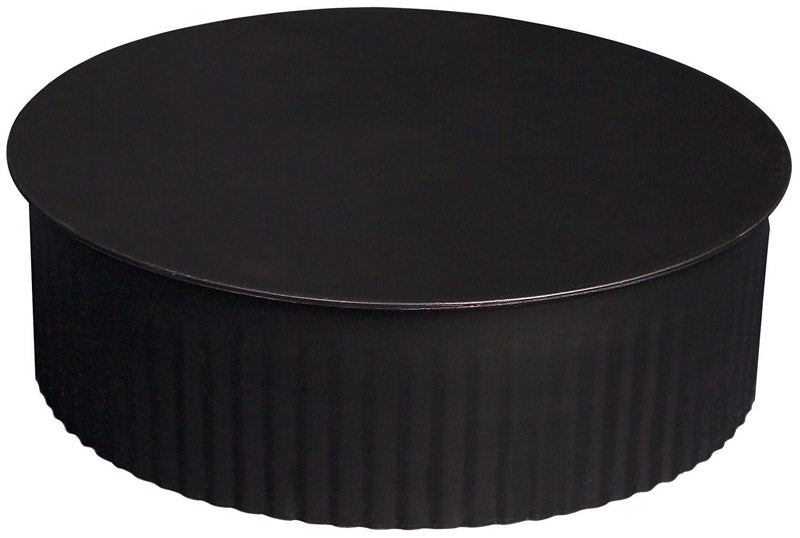 IMPERIAL - Imperial 5 in. D Steel Crimped Pipe End Cap