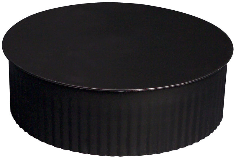 IMPERIAL - Imperial 7 in. D Steel Crimped Pipe End Cap