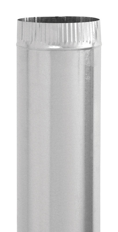 IMPERIAL - Imperial 5 in. D X 24 in. L Galvanized Steel Furnace Pipe - Case of 10 [GV1333]