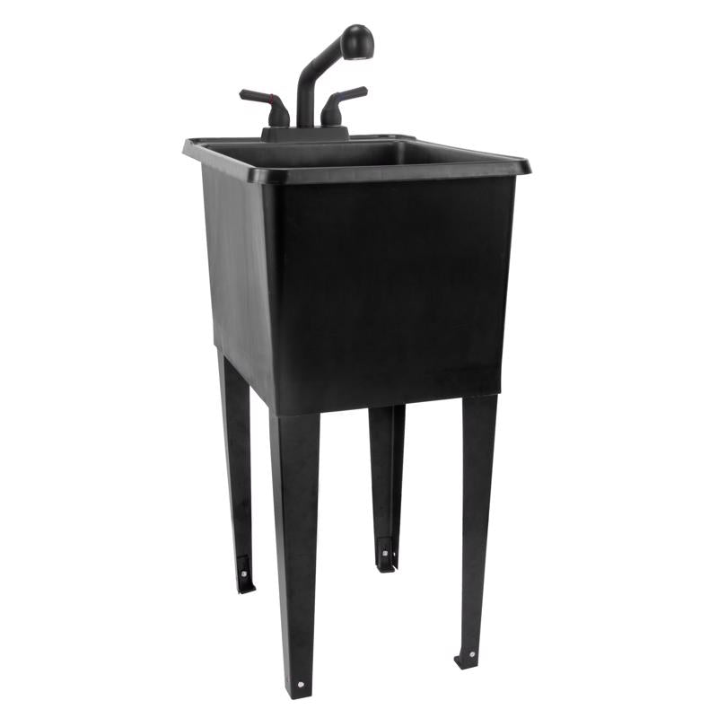 TEHILA - Tehila 17.75 in. W X 23.25 in. D Freestanding Thermoplastic Utility Sink [115086]