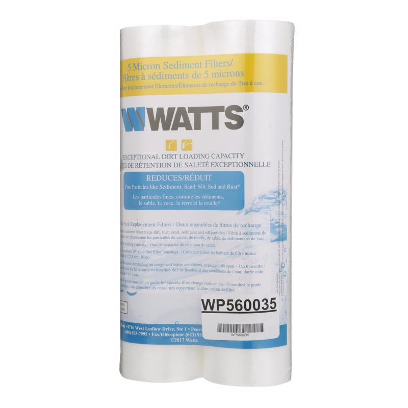 WATTS - Watts Premier Filtration System Melt Blown Water Filter