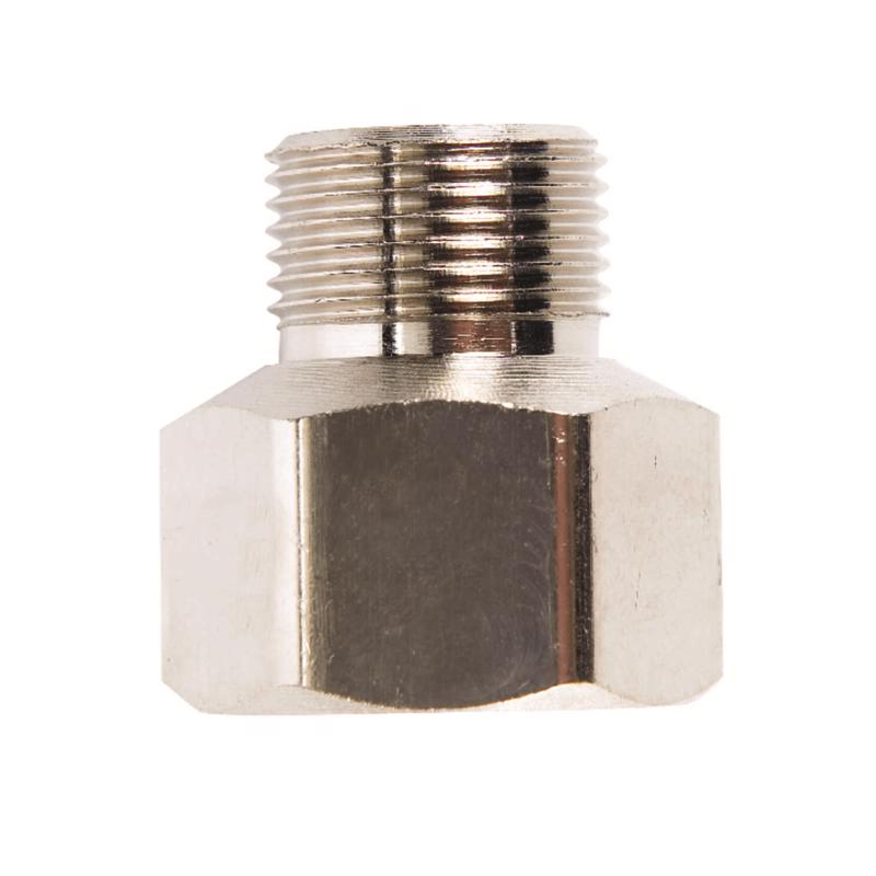 ANDERSON METALS - ATC 1/2 in. Female Compression Swivel in. X 3/8 in. D Male Compression Chrome Faucet Adapter
