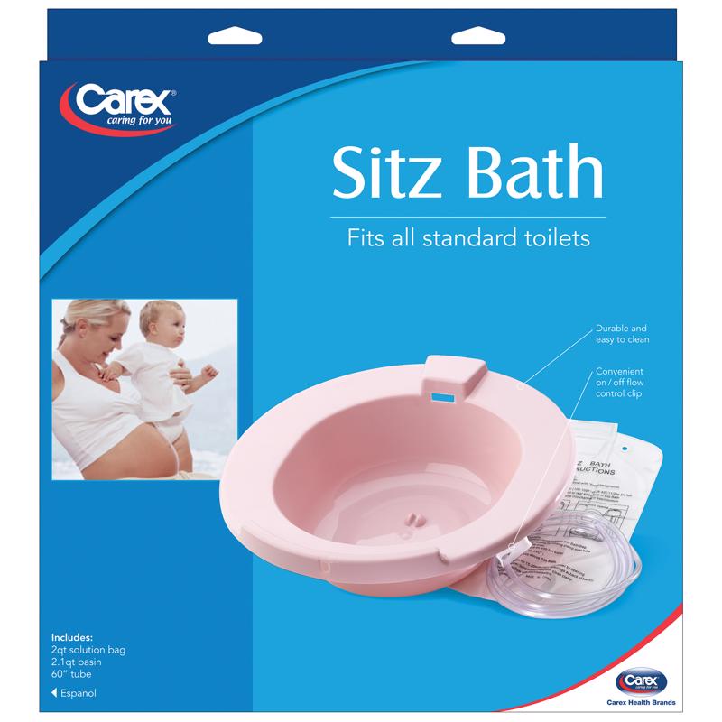 CAREX HEALTH BRANDS - Carex Health Brands Pink Dual Jet Bath Spa 1 pk