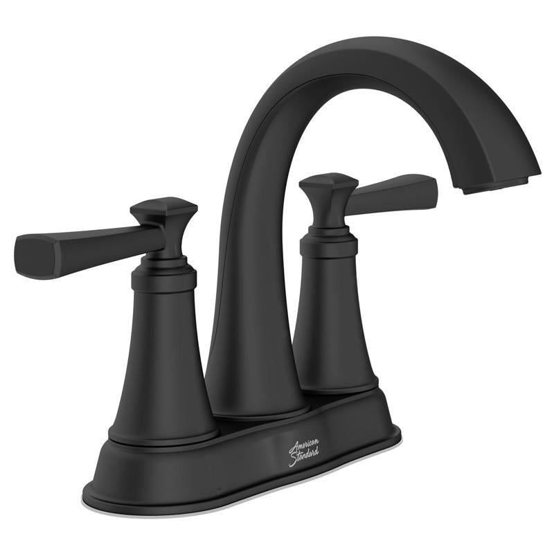 AMERICAN STANDARD - American Standard Glenmere Matte Black Two-Handle Bathroom Sink Faucet 4 in.