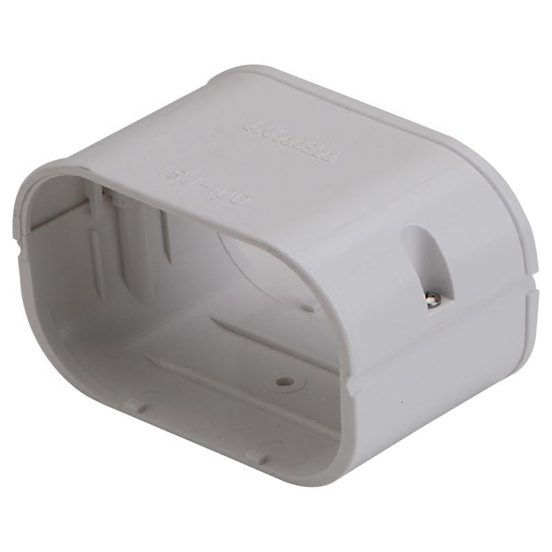 SLIMDUCT - Slimduct Lineset Cover Coupler 3.75 in. W White
