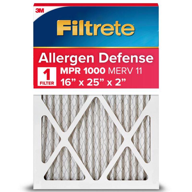 FILTRETE - Filtrete 16 in. W X 25 in. H X 2 in. D Polypropylene 11 MERV Pleated Air Filter 1 pk - Case of 4