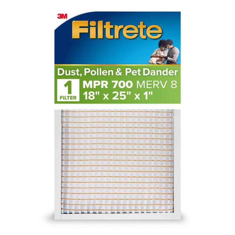 FILTRETE - Filtrete 18 in. W X 25 in. H X 1 in. D Polypropylene 8 MERV Pleated Air Filter 1 pk - Case of 4