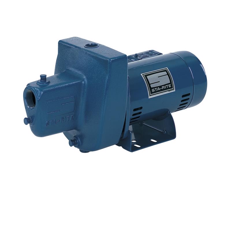 STA-RITE - Sta-Rite 1/2 HP 600 gph Cast Iron Shallow Jet Well Pump