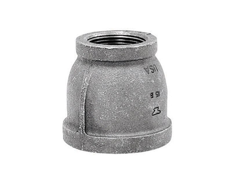 ANVIL - Anvil 1/2 in. FPT X 1/4 in. D FPT Black Malleable Iron Reducing Coupling