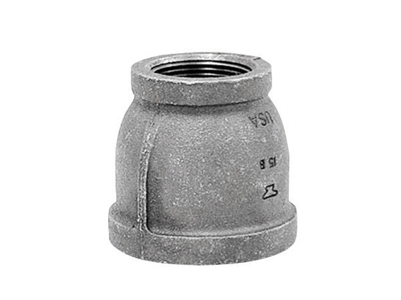 ANVIL - Anvil 3/4 in. FPT X 1/4 in. D FPT Black Malleable Iron Reducing Coupling