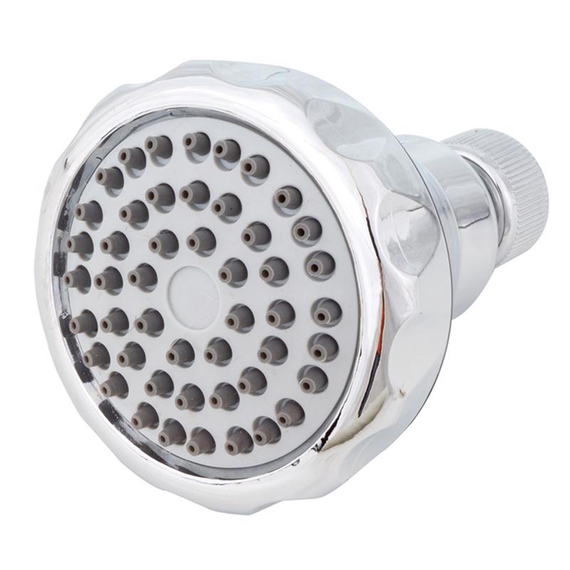 WHEDON - Whedon Chrome Plastic 1 settings Wallmount Showerhead 2 gpm