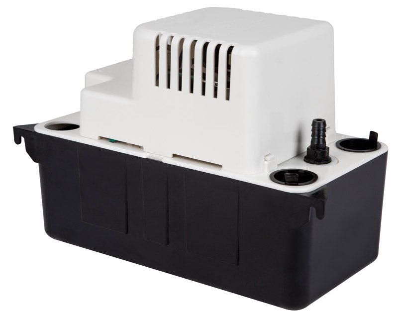 LITTLE GIANT - Little Giant VCMA-15 Series 1/50 HP 65 gph Thermoplastic Automatic AC Condensate Removal Pump