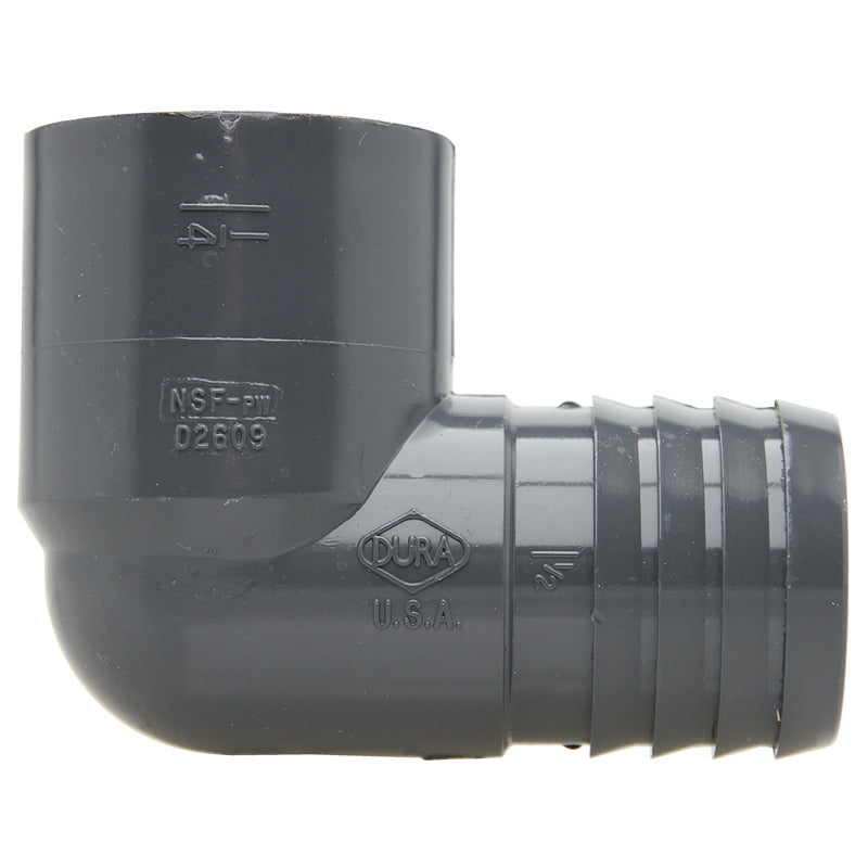 BOSHART INDUSTRIES - Boshart Industries 1-1/2 in. FTG in. X 1-1/4 in. D FTG PVC 90 Degree Reducing Elbow 1 pk