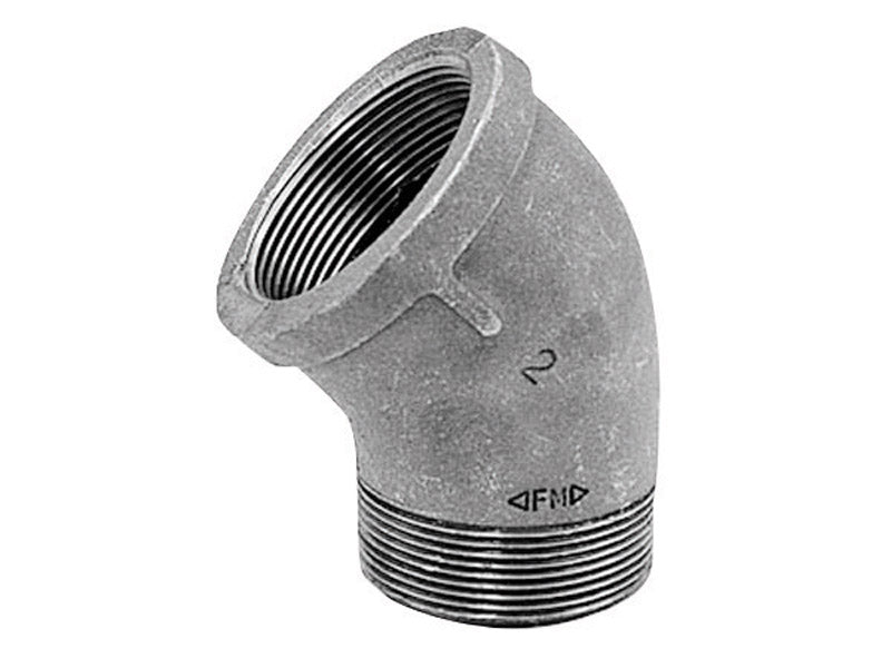 ANVIL - Anvil 3/8 in. FPT X 3/8 in. D MPT Galvanized Malleable Iron Street Elbow