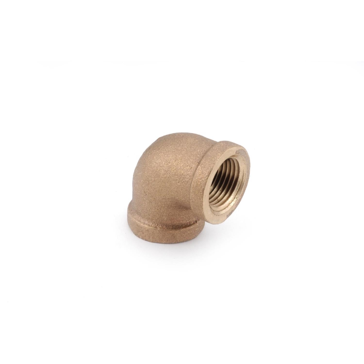 Anderson Metals 1/2 in. FPT in. X 1/2 in. D FPT Red Brass 90 Degree Elbow