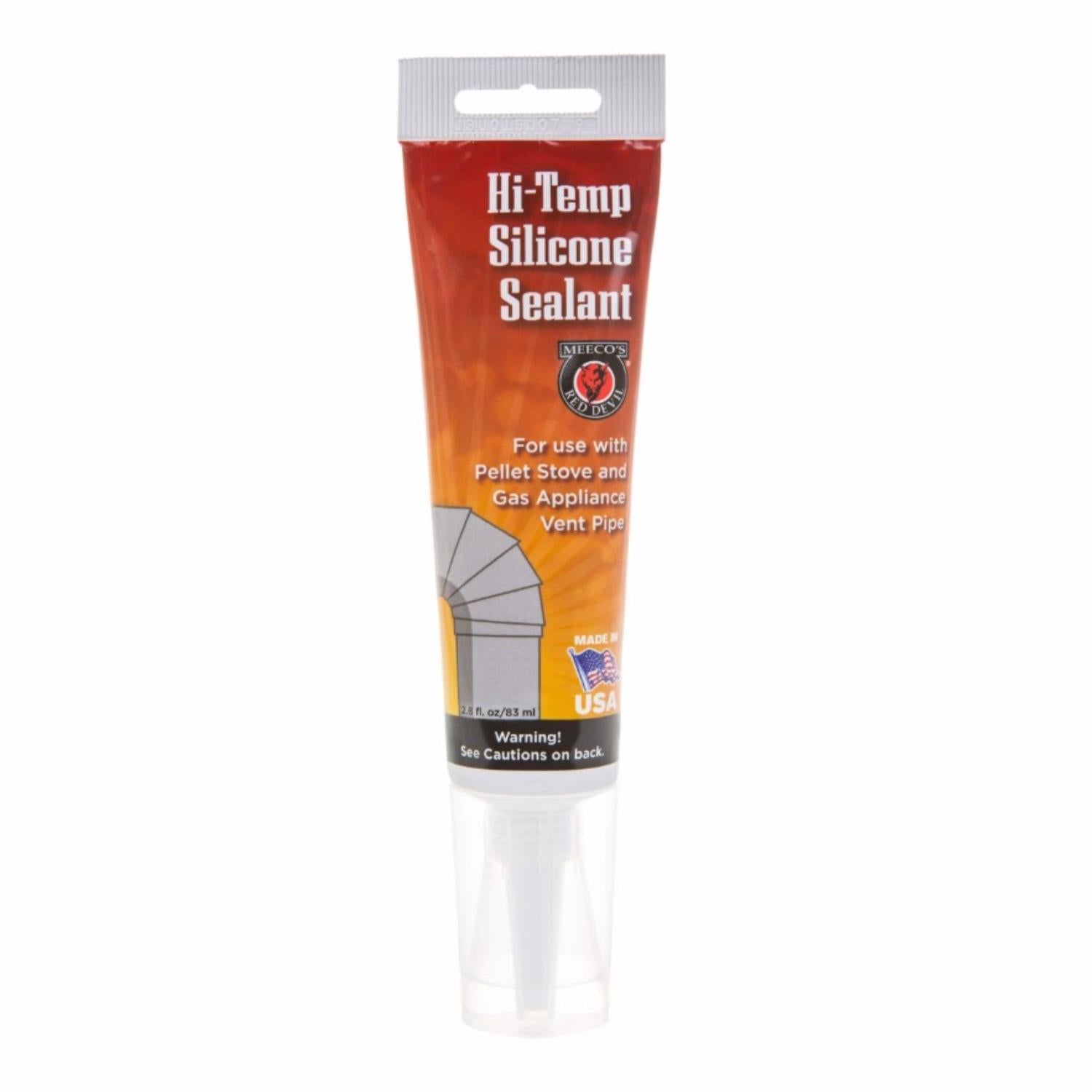 Meeco's Red Devil High Heat Silicone Sealant